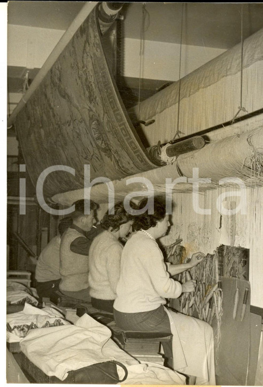 1962 PARIS Manifacture GOBELINS - Atélier de Haute Lisse *Photo 13x18 cm