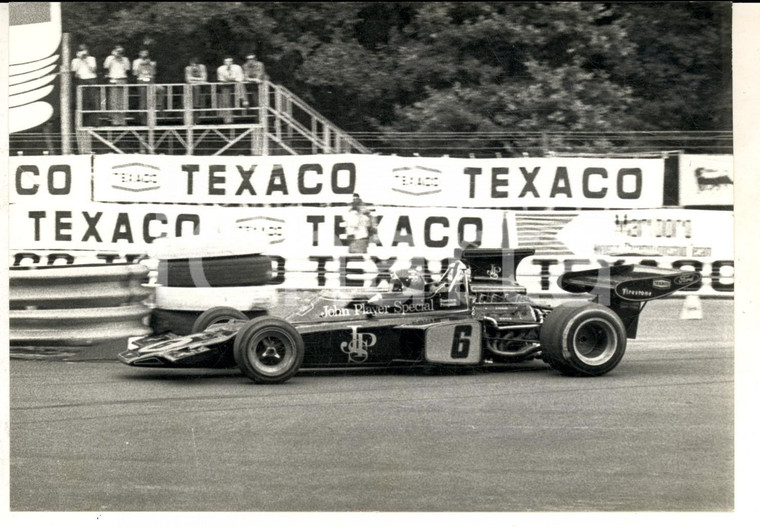 1972 Gran Premio MONZA FORMULA 1 Emerson FITTIPALDI su LOTUS *Foto 18x13
