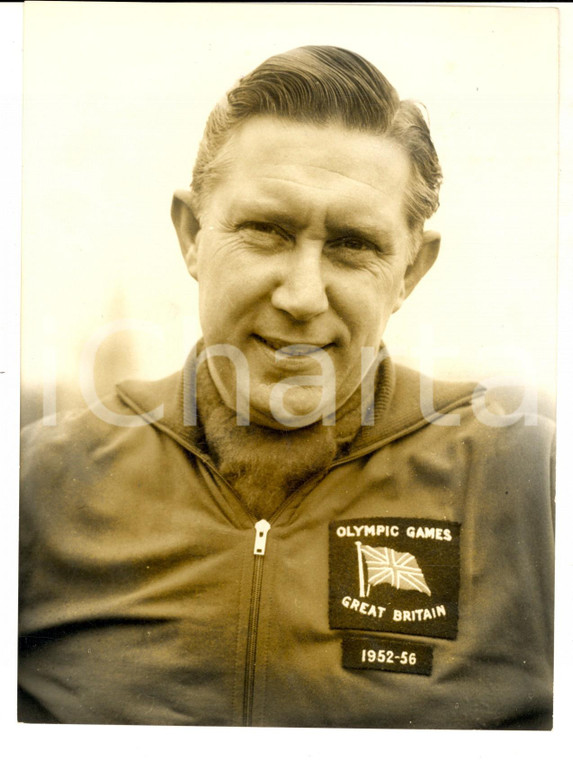 1960 ROMA OLIMPIADI ATLETICA Geoff DYSON allenatore Nazionale inglese *Foto 