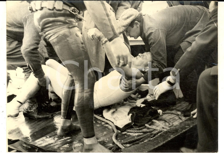 1959 MARSEILLE Incidente mortale per Roger FROIDEVAUX caduto dal trapezio *Foto