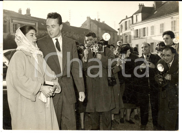 1956 LOUVECIENNES Fiançailles Hélène de France - Evrard de LIMBOURG-STIRUM