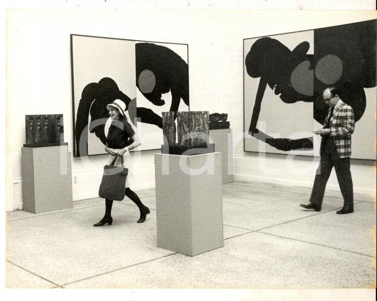 1968 BIENNALE VENEZIA Padiglione SPAGNA con opere Luis FEITO LOPEZ *Foto 24x18
