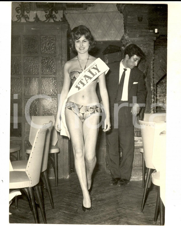 1960 ROMA Anna RANALLI rappresentante dell'Italia al concorso MISS EUROPA *Foto