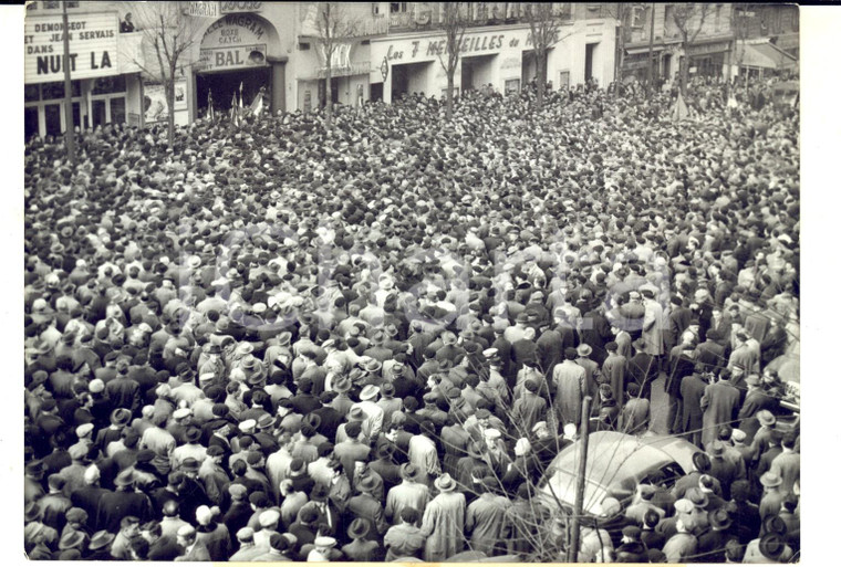 1959 PARIS Avenue WAGRAM Manifestation des Anciens Combattants *Photo 18x14 cm