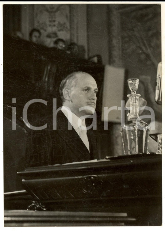 1956 PALERMO On. Giuseppe LA LOGGIA designato a presidente governo regionale