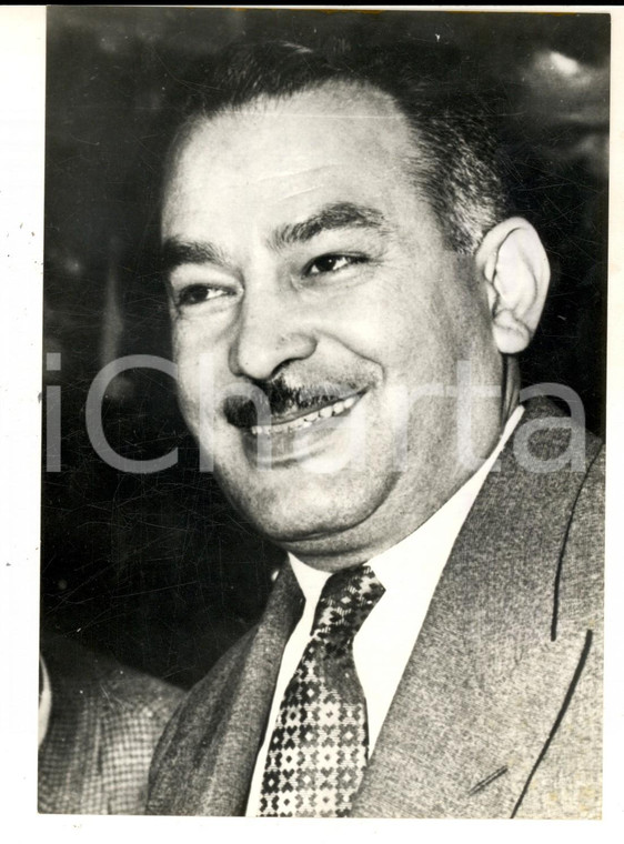 1970 CAIRO EGYPT Portrait of the vice-president Ali SABRI *Photo 14x18 cm