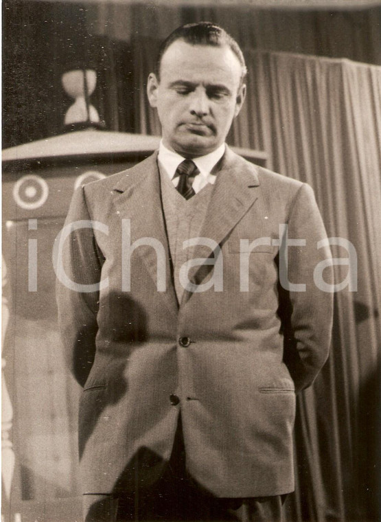1957 LASCIA O RADDOPPIA Gianfranco CAPILUPPI Ritratto del concorrente *Foto