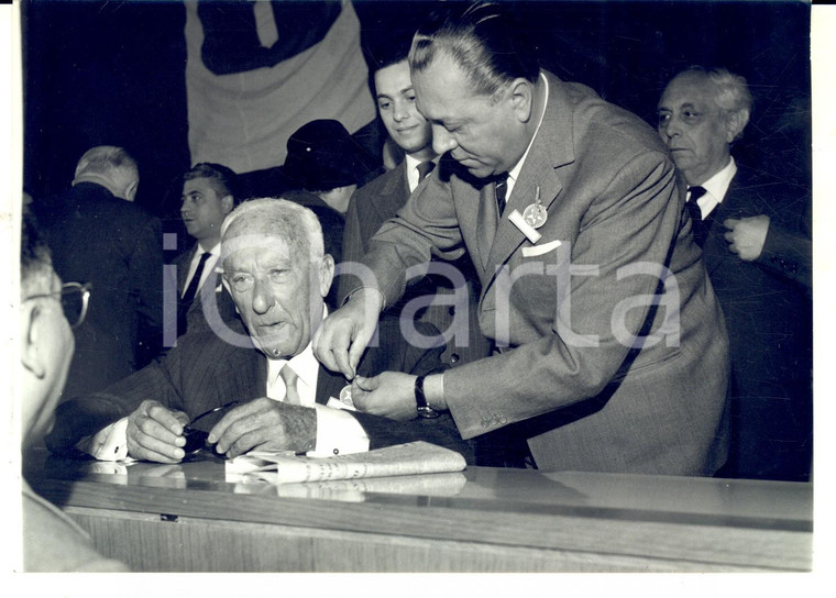 1961 ROMA Apertura del Congresso del PARTITO DEMOCRATICO ITALIANO *Foto