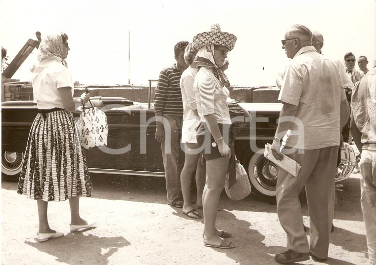 1959 COSTIERA AMALFITANA I Reali d'Olanda durante la vacanza *Foto 18x13 cm