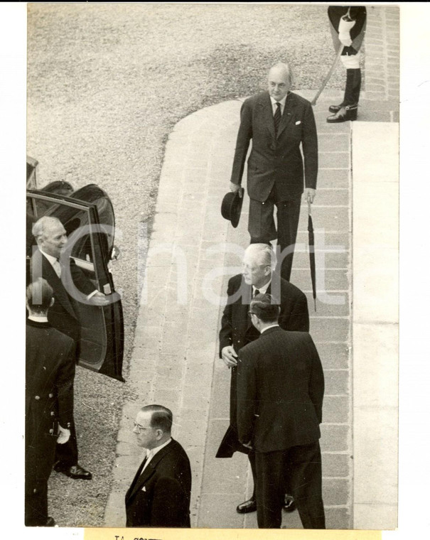 1960 PARIS Incontro al vertice - Harold MACMILLAN Selwyn LLOYD Gladwyn JEBB 