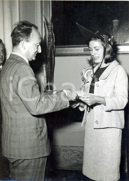 1964 MILANO Apertura AUTOSTRADA DEL SOLE Messaggio Pietro BUCALOSSI per Napoli