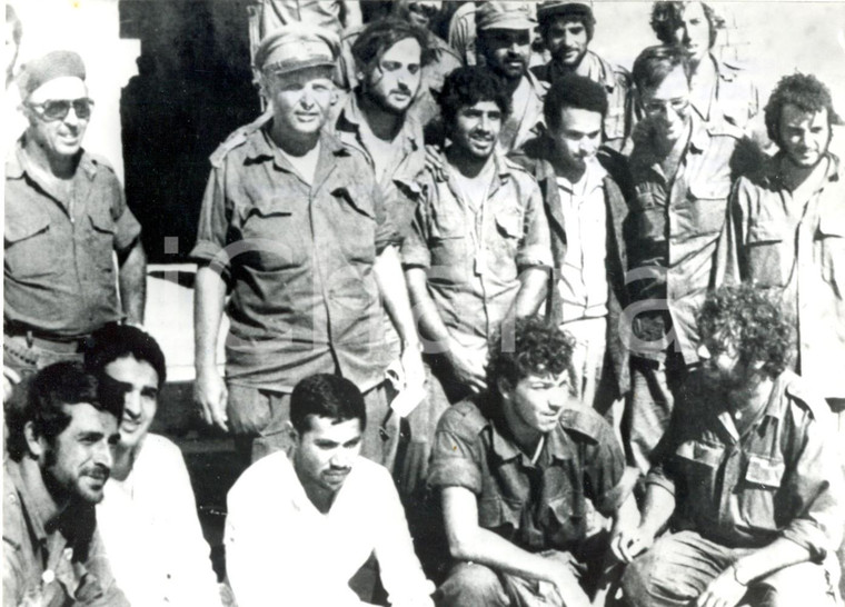 1973 SUEZ GUERRA DELLO YOM KIPPUR Medici egiziani e israeliani al lavoro insieme
