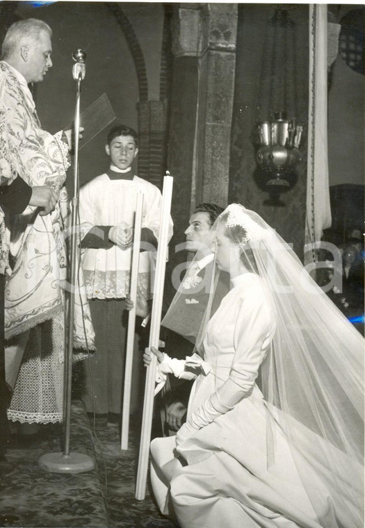 1953 MILANO SAN BABILA - Matrimonio di Giulia Maria CRESPI e Marco PARAVICINI 