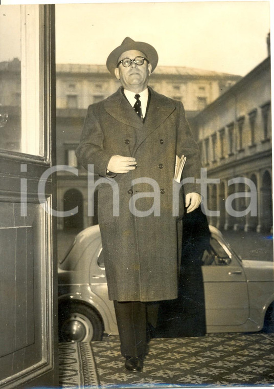 1964 ROMA - Consultazioni al Quirinale - Umberto TERRACINI *Foto 13x18 cm