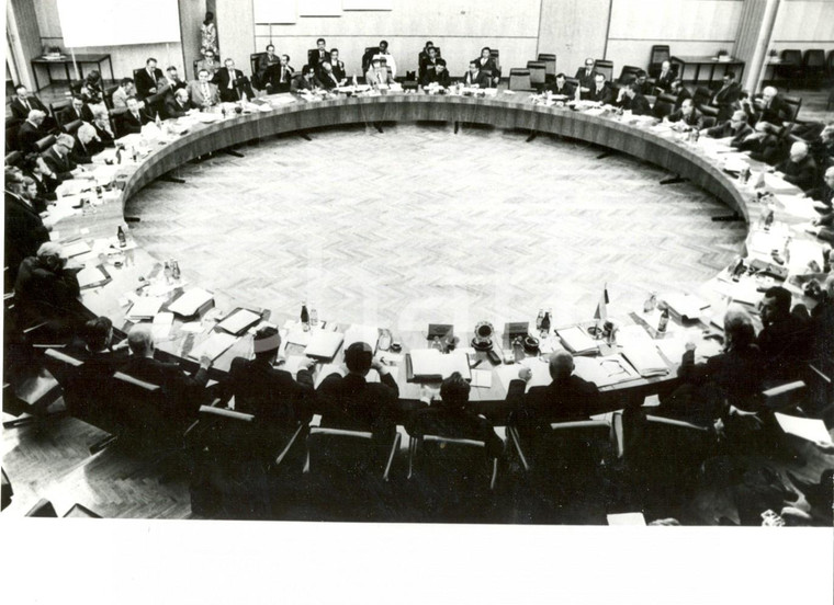 1973 MOSCA - 64° Riunione comitato esecutivo COMECON - Rappresentanti in seduta
