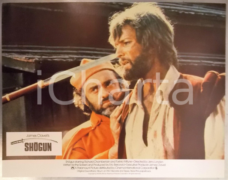 1980 SHOGUN Richard CHAMBERLAIN Leon LISSEK - ORIGINAL movie photo *35x28 cm