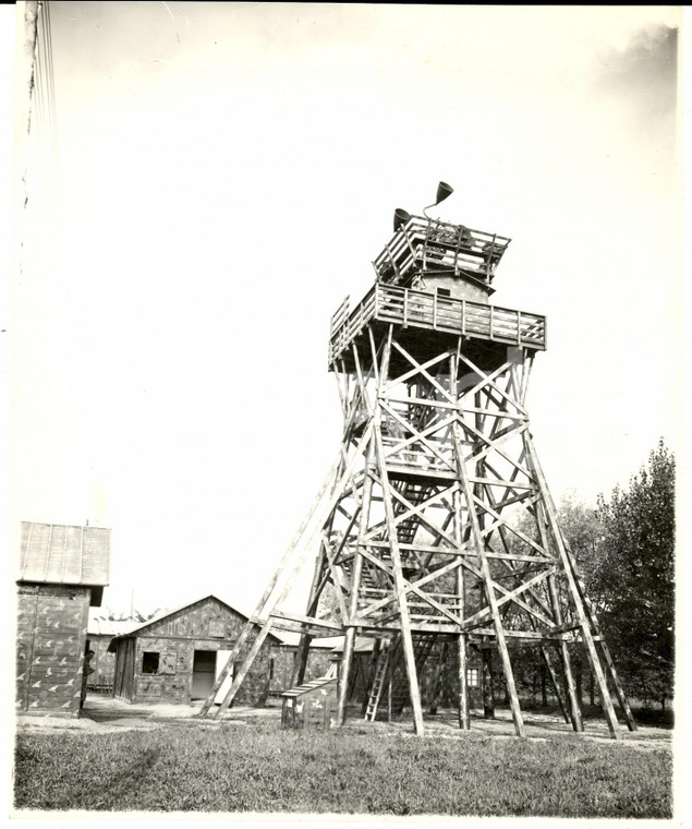 1944 RSI PAVIA TICINELLO Postazione contraerea - Torre di osservazione *Foto