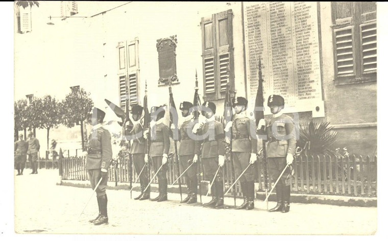1923 PADOVA Cerimonia militare con stendardi reggimenti di CAVALLERIA *Foto