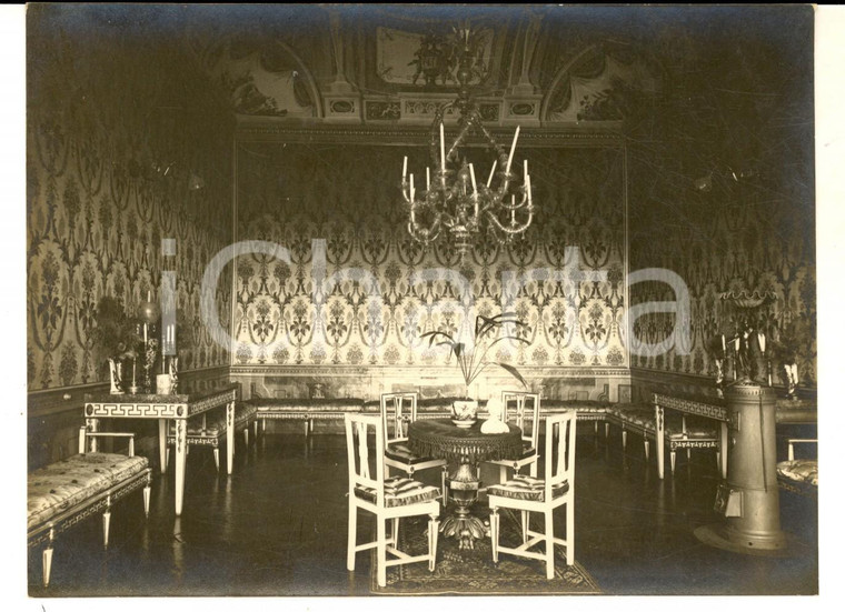 1939 RECANATI Palazzo LEOPARDI - La sala delle Accademie - Foto 17x12 cm
