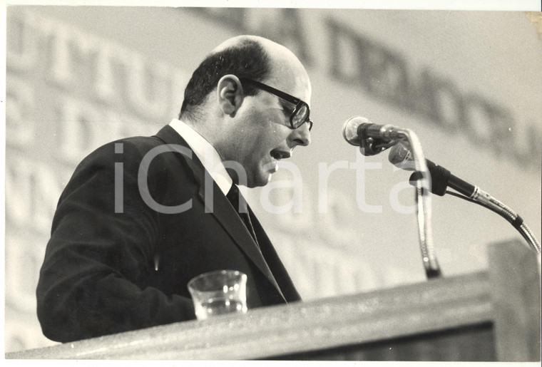 1969 ROMA XI Congresso DEMOCRAZIA CRISTIANA - Discorso di Giovanni GALLONI *Foto