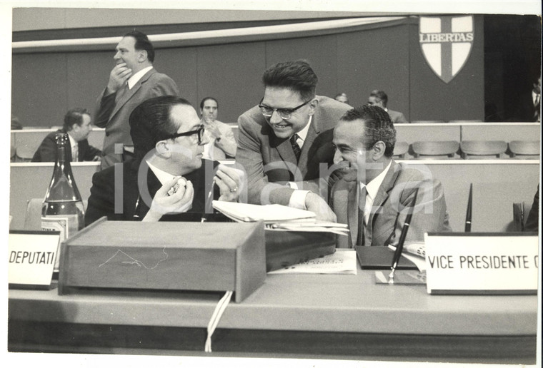 1969 ROMA XI Congresso DEMOCRAZIA CRISTIANA - Giulio ANDREOTTI *Fotografia 30x20