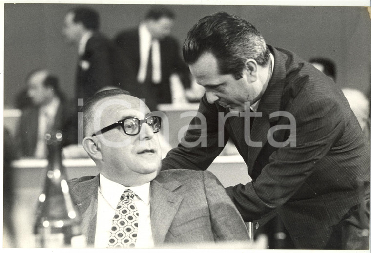 1969 ROMA XI Congresso DEMOCRAZIA CRISTIANA - Mariano RUMOR *Foto 30x20