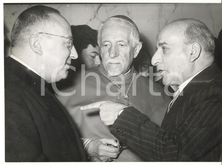 1955 ROMA - INCIS Monsignor MARTINELLI - Card. Celso COSTANTINI - Umberto TUPINI