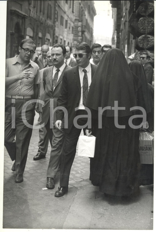 1965 ca ROMA Arrivo di Mauro FERRI per congresso PARTITO SOCIALISTA ITALIANO