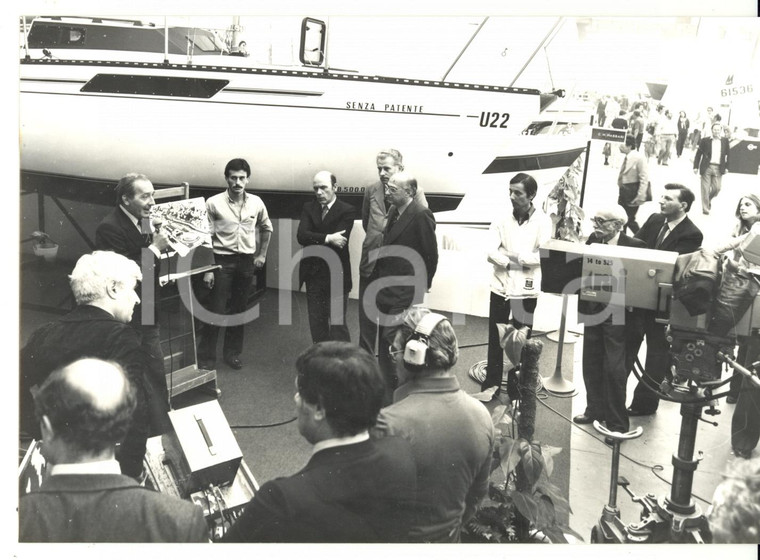 1990 ca GENOVA Salone Nautico - Conferenza stampa progetto nuova DARSENA - Foto