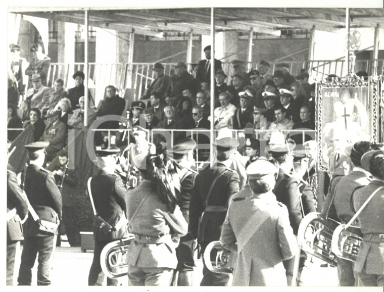 1988 GENOVA Piazza della Vittoria - Celebrazioni del 4 Novembre *Foto VINTAGE 