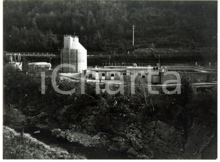 1985 ca GENOVA Area industriale - Veduta degli impianti *Foto VINTAGE 24x18 cm
