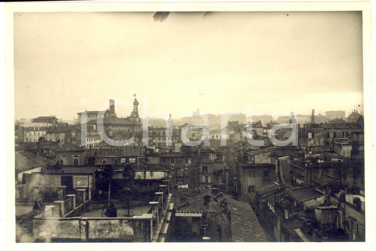 1920 ca ROMA Veduta della città dai tetti - Foto VINTAGE ARTISTICA 15x10 cm