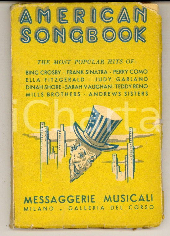 1953 MILANO American songbook - The most popular hits - Messaggerie Musicali