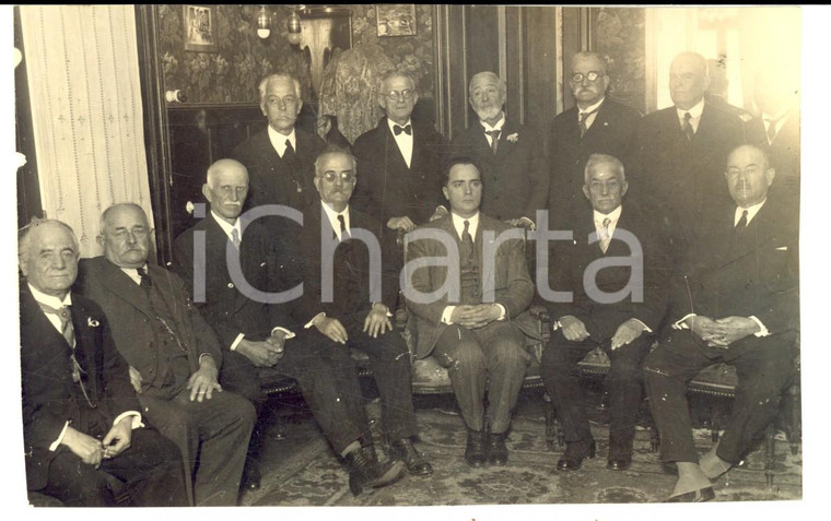 1930 ARGENTINA Ritratto di Miguel ROLLE in un club maschile *Foto 14x9 cm