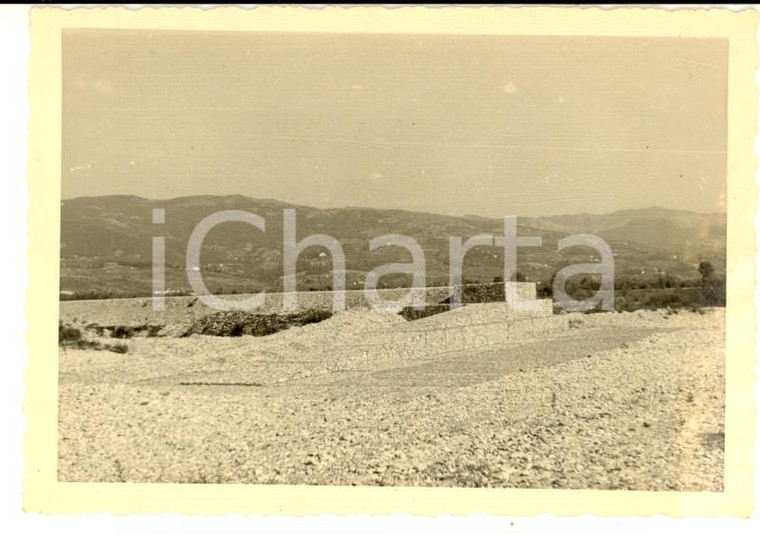 1950 ca CUNEO (?) - Impresa I.C.E.S.C. - Opera muraria - Foto 10x7 cm
