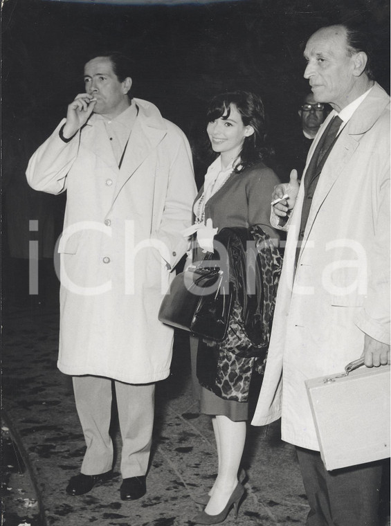1960 MILANO Susan STRASBERG in città per l'anteprima del film "KAPÒ" *Foto 18x24