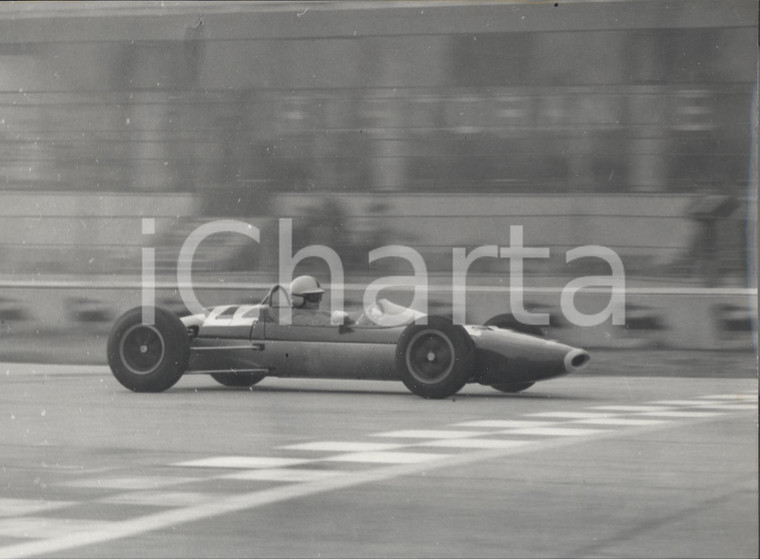 1963 AUTODROMO MONZA F2 Coppa FISA Francesco GHEZZI su LOTUS FORD *Foto 24x18