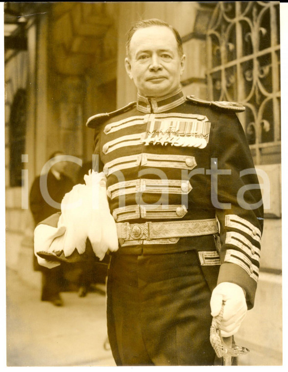 1958 LONDON Captain Geoffrey BENNETT new City of London Marshal - Photo