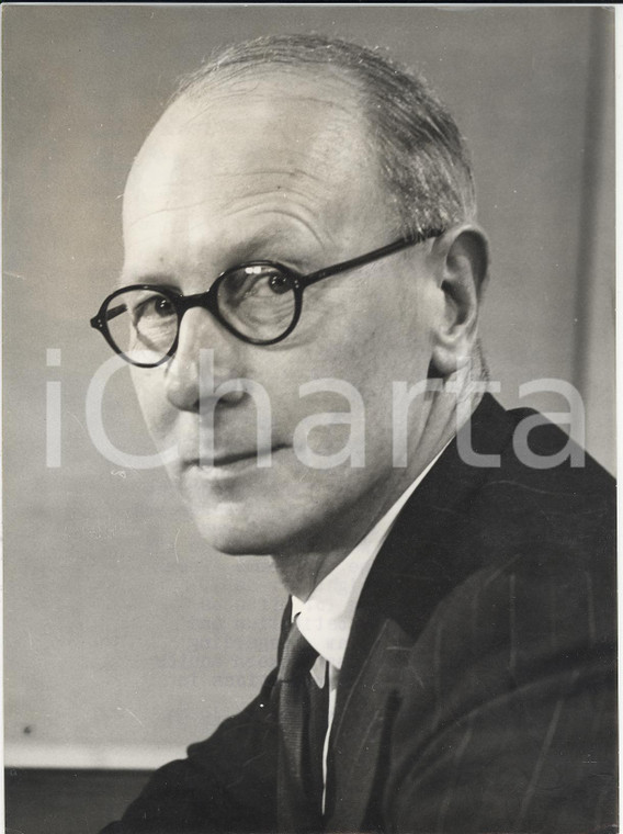 1957 LONDON John WOLFENDEN Chairman of the Committee on Homosexual Rights *Photo