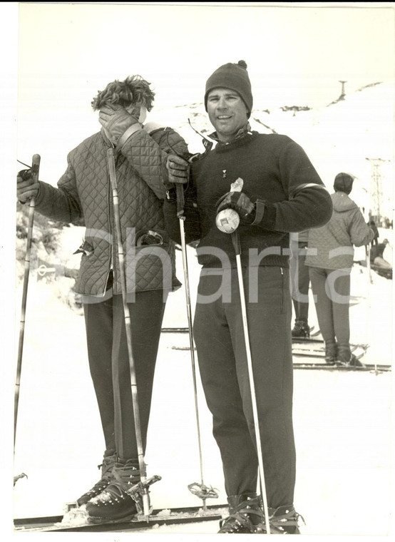 1959 CATANIA SCI "3 Giorni dell'Etna" - Hermann GAMON vincitore slalom *Foto
