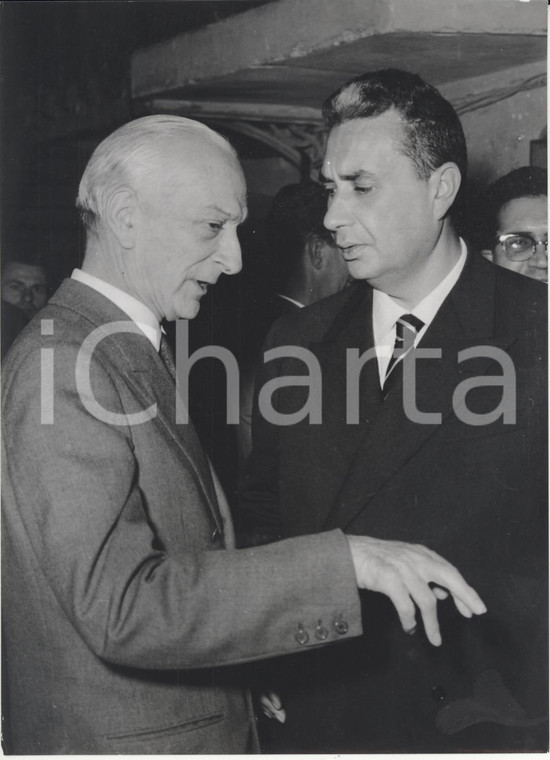 1963 ROMA Antonio SEGNI affida ad Aldo MORO la formazione del nuovo Governo 