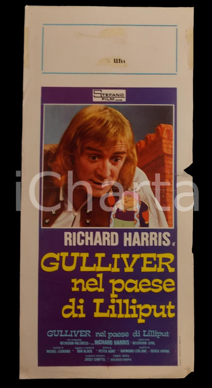1977 GULLIVER NEL PAESE DI LILLIPUT Richard HARRIS Catherine SCHELL *Manifesto