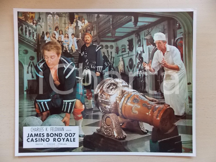 1967 JAMES BOND 007 CASINO ROYALE David NIVEN incites a scottish *Lobby card