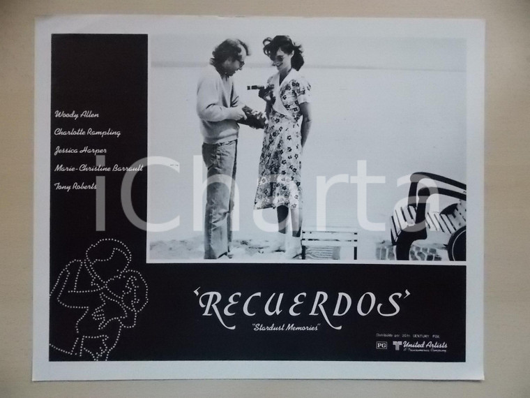 1980 STARDUST MEMORIES Woody ALLEN e Charlotte RAMPLING al porto *Lobby card