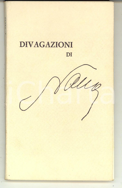 1970 ca Alessandro CALVI Divagazioni di Nano - Tip. ANTONIANA 65 pp.