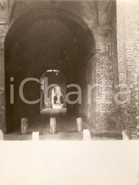 1970 ca PADOVA Scorcio dei cortili del centro storico *Foto artistica 17x23 cm