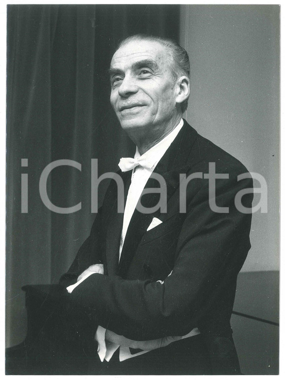 1975 ca ITALIA - MUSICA Mario ROSSI Direttore d'orchestra - Foto 17x23 cm