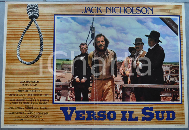 1978 WESTERN - GOIN' SOUTH "Verso il sud" - Jack NICHOLSON Lobby card