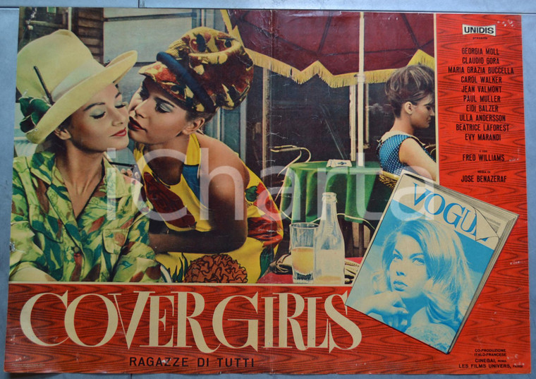1964 CINEMA "Cover Girls - Ragazze di tutti" Georgia MOLL Lobby card (6)