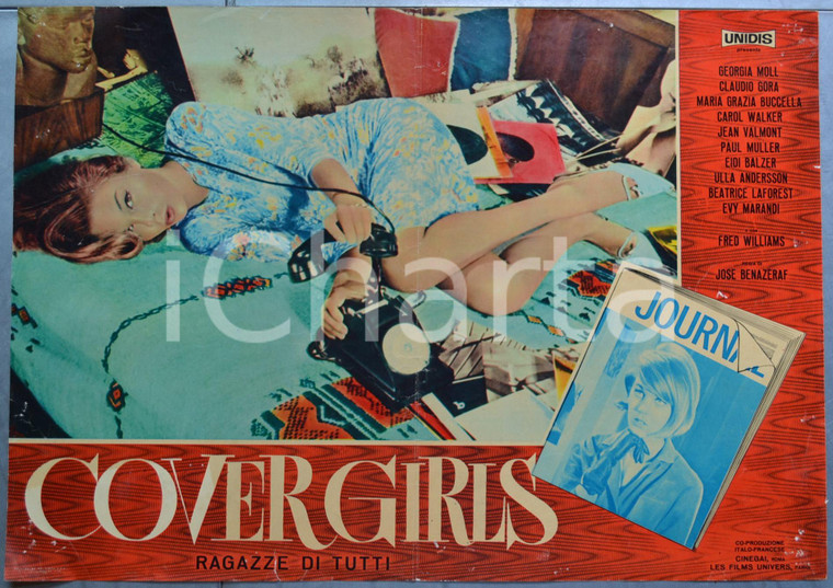 1964 CINEMA "Cover Girls - Ragazze di tutti" Georgia MOLL Lobby card (5)
